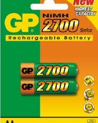AKUMULATOR GP BATTERY 2700 AA (2szt)
